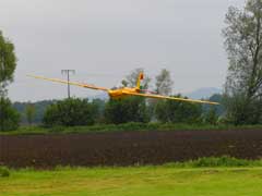 Lunak im Landeanflug